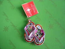 Christopher Radko Bloomingdale's Pink Beachy Keen Gem Glass Ornament picture