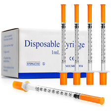 1Ml 30 Gauge Syringes 1Cc 1/2 Inch 13Mm Lab Disposable Supplies for Refilling or picture