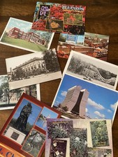 9 Vtg Illinois Postcards- Fermi Lab, Northwestern Cog Hill, St. Charles picture
