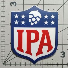 IPA NFL Logo Style Football Craft Beer Ale Waterproof Water Bottle STICKER Decal picture