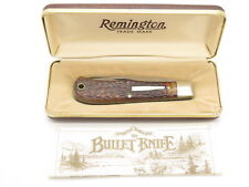 Vintage 1982 Remington R1123 USA Bullet Limited Trapper Folding Pocket Knife picture