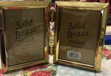 Vintange Solid Brass Photo Picture Frame 3 1/2 X 5 Rectangle picture