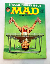 MAD magazine #87 (1964 EC) VF/VF+ College, City life, COMBINE picture