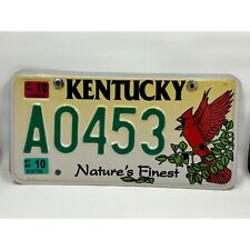 2010 Kentucky Nature's Finest License Plate Cardinal Bird Nature A0453 picture