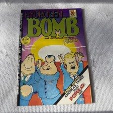 HYDROGEN BOMB AND BIOCHEMICAL FUNNIES #1 VG/FN 1970 RIP OFF PRESS picture