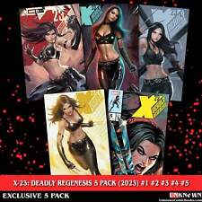 [5 PACK] TRADE X-23: DEADLY REGENESIS #1, #2, #3, #4, #5 UNKNOWN COMICS EXCLUSIV picture