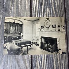 Vintage Wadsworth Longfellow House Portland Maine Post Card Family Sitting Room picture