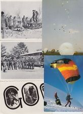 PARACHUTE JUMPING PARACHUTES Military 39 Vintage Postcards pre-1970 (L3804) picture