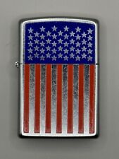 2017 USA Flag Star & Stripes Zippo Lighter NEW Never Struck picture