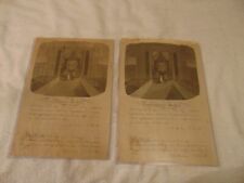 ANTIQUE CHURCH  MARRIAGE  DOCUMENTS; DATED 1865; ONE OF A KIND  picture