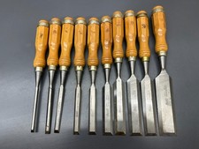 (u) FREUD WC-110 10pc OCTAGONAL BEVEL EDGE CHISEL SET - VGC picture