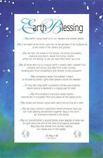 Postcard Earth Blessing 25th Anniversary of Earth Day Reverse Climate Change 6x4 picture