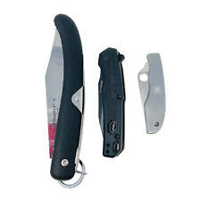 3 Pcs Cold Steel Kudu, Kershaw Folding Pocket Knife Set 1402BLKST, 5Cr15MoV picture