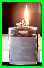 RARE Vintage KW Karl Wieden Petrol Lighter / Cigarette Case w/ French Tax Stamp  picture