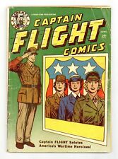 Captain Flight Comics #4 GD 2.0 1944 picture