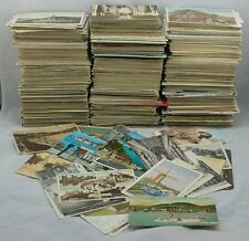 Old Vintage Postcards Collection UK & Foreign Topo B/W Colour Job Lot Mixed Eras picture