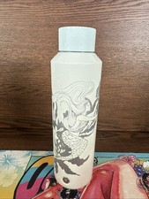 2022 Starbucks White Mermaid Siren Vacuum Insulated Stainless Steel Bottle 20 oz picture