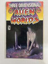 THREE DIMENSIONAL ALIEN WORLDS #1 3-D (1984) PC COMICS picture