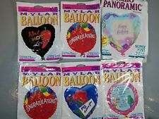Vintage Old Stock 1990s Mylar Balloon  Happy Birthday I Love you Congratulations picture