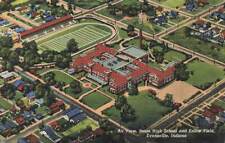 c1930s-40s Aerial View Bosse High School Enlow Field Evansville IN P491 picture