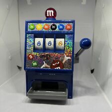 M&M's WORLD SLOT MACHINE CANDY DISPENSER -  LIGHTS AND SOUND WORKS picture