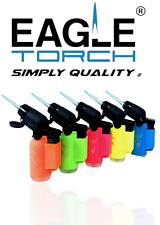 Eagle Torch 45 Degree Jet Flame Refillable Torch Lighter (Neon Colors) - 5 Pack picture