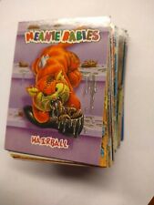 MEANIE BABIES 61-CARD COMPLETE SET COMIC IMAGE 1998 garbage pail kids john pound picture