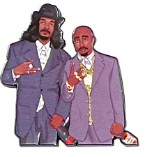 Hip Hop Enamel Pin, Snoop Dogg Tupac Pin, Rap 420 Weed Marijuana Accessories picture