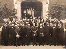 Sigmund Freud 1910 Vintage Psychology Conference Group Photo Reprint picture