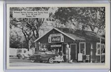 B&W VIEW,BOLAND TEXACO SERVICE,GAS STATION & TRAILER PARK~SAPPS,FL ~NOS picture