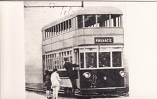 Swansea Mumbles Railway Electric Car No 3 Original Vintage Photo picture