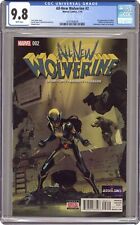 All New Wolverine #2A Bengal 1st Printing CGC 9.8 2016 4297668008 picture