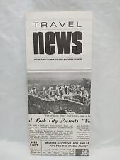 Vtg 1960s Travel News Rock City Gardens Lookout Mountain Chattanooga Brochure picture