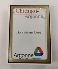Gemaco Chicago Argonne National Laboratory Playing Cards Never Used Vintage RARE picture