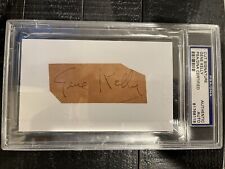 gene kelly autograph Signature  psa-dna authenticated  Celebrity Movies picture