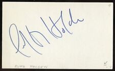 Ruth Holden d2001 signed autograph 3x5 Cut American Actress in Coronation Street picture