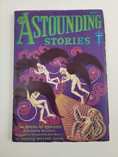 Astounding Stories Pulp Magazine April 1932 Vampire Ghouls Kidnapping Cover picture