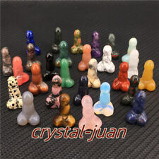 Wholesale A lot of Natural Mix Quartz Crystal Penis Skull crysta figurine picture