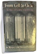 From Cell To Clone Story Of Genetic Engineering 1979 First Edition Facklam HBJ picture