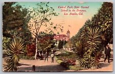 Central Park State Normal School Los Angeles California Ca Postcard picture