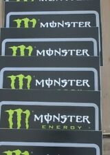 (5) Monster Energy  NASCAR CUP SERIES , NEW Buy 2 lots get 5 Stickers free picture