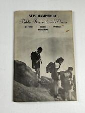 New Hampshire Public Recreation Areas 1938 Travel Booklet picture