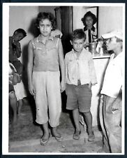 FARMERS´ CHILDREN SOCIAL EXCLUSION & POVERTY CUBA 1957 BEBO GUERRERO Photo Y 163 picture