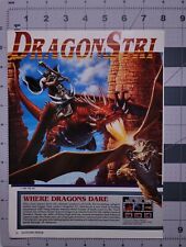Dragon Stri Where Dragons Dare Original Print Ad / Poster Game Promo Art picture
