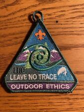 Scouting Leave No Trace Outdoor Ethics Pocket Patch picture