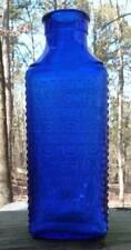 GONORRHEA CURE MEDICINE BOTTLE-Cobalt Blue-Reese 1000-External Use-1910s-20s picture