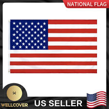 4' x 6' FT USA US U.S. American Flag Polyester Stars Brass Grommets picture