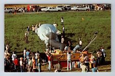 Presque Isle ME-Maine Lift Off Crossing Helium Filled Ballon Vintage PC Postcard picture