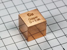 Copper density cube ultra precision 10.0x10.0x10.0mm - 99.999% - Made in Austria picture