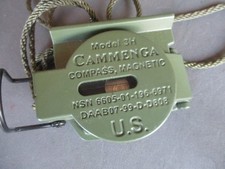 CAMMENGA US Military Field, Marching Magnetic Model 3H Compass picture